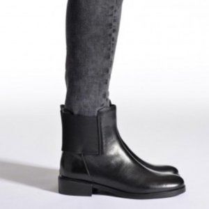 Clarks Black Marquette Wish Leather Chelsea Boot
